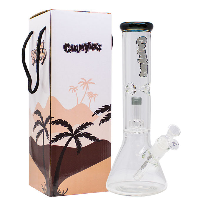GanjaVibes 12" Matrix Percolator Bong