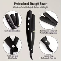 Classic Foldable Straight Razor
