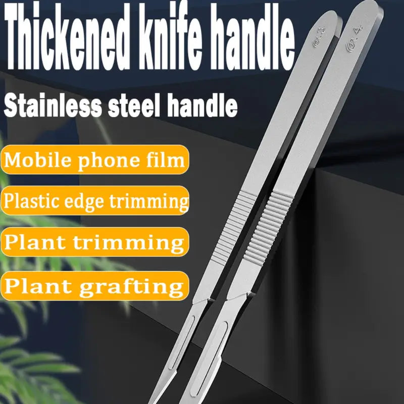 Carbon Steel Knife Set With No. 3 Handle