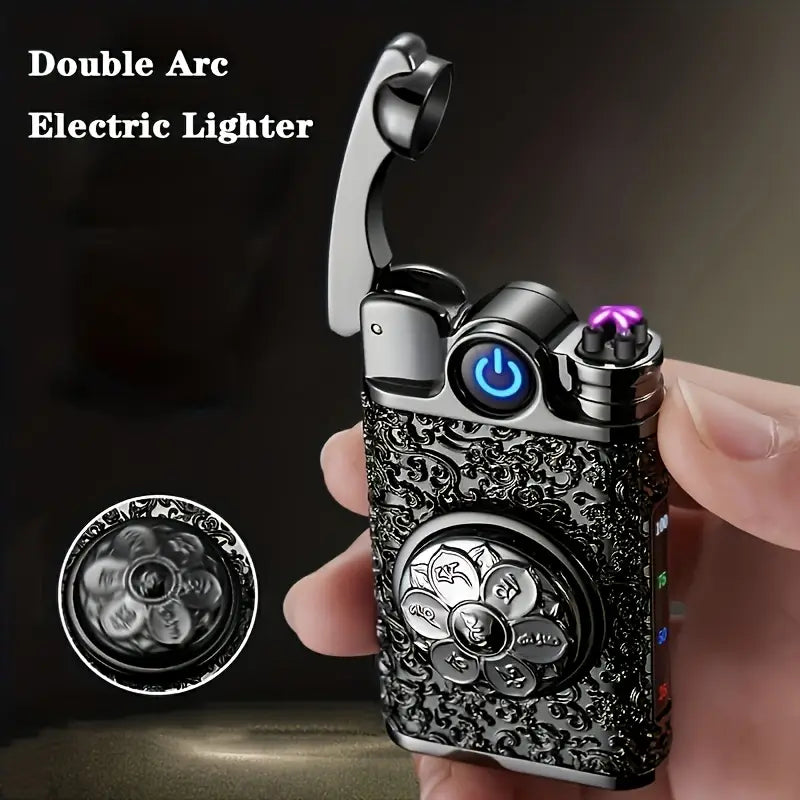 Metal Windproof Flameless Plasma Lighter