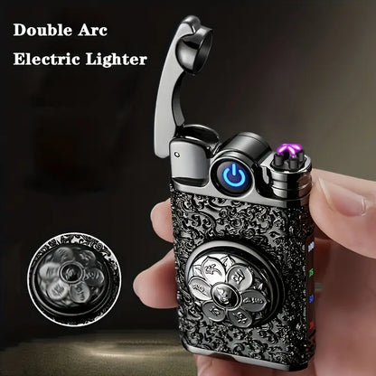 Metal Windproof Flameless Plasma Lighter