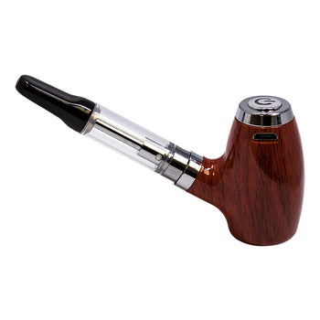 Batterie pour cartouche Sherlock Pipe 510 en bois de conception 900 mAh