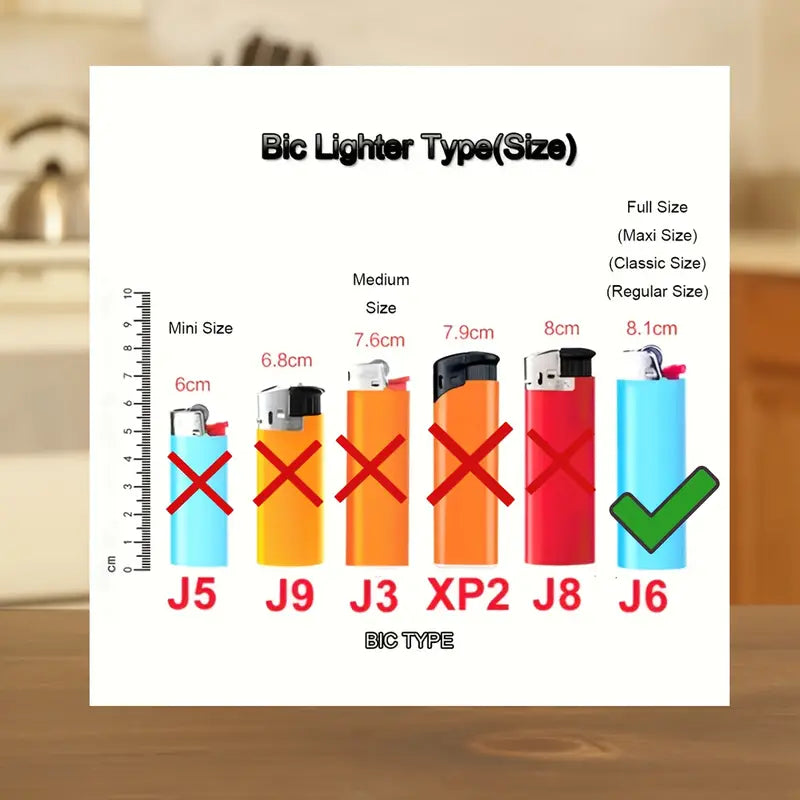 Glossed Magma Bone Lighter Cover