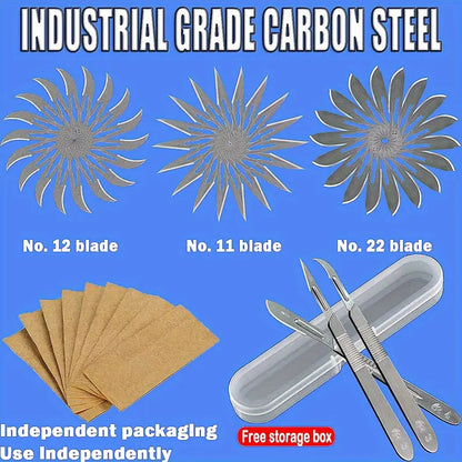33pcs Crafting Knife Set With Case