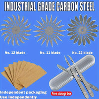 33pcs Crafting Knife Set With Case
