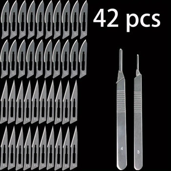 42pcs Carbon Steel Industrial Carving Knife Set
