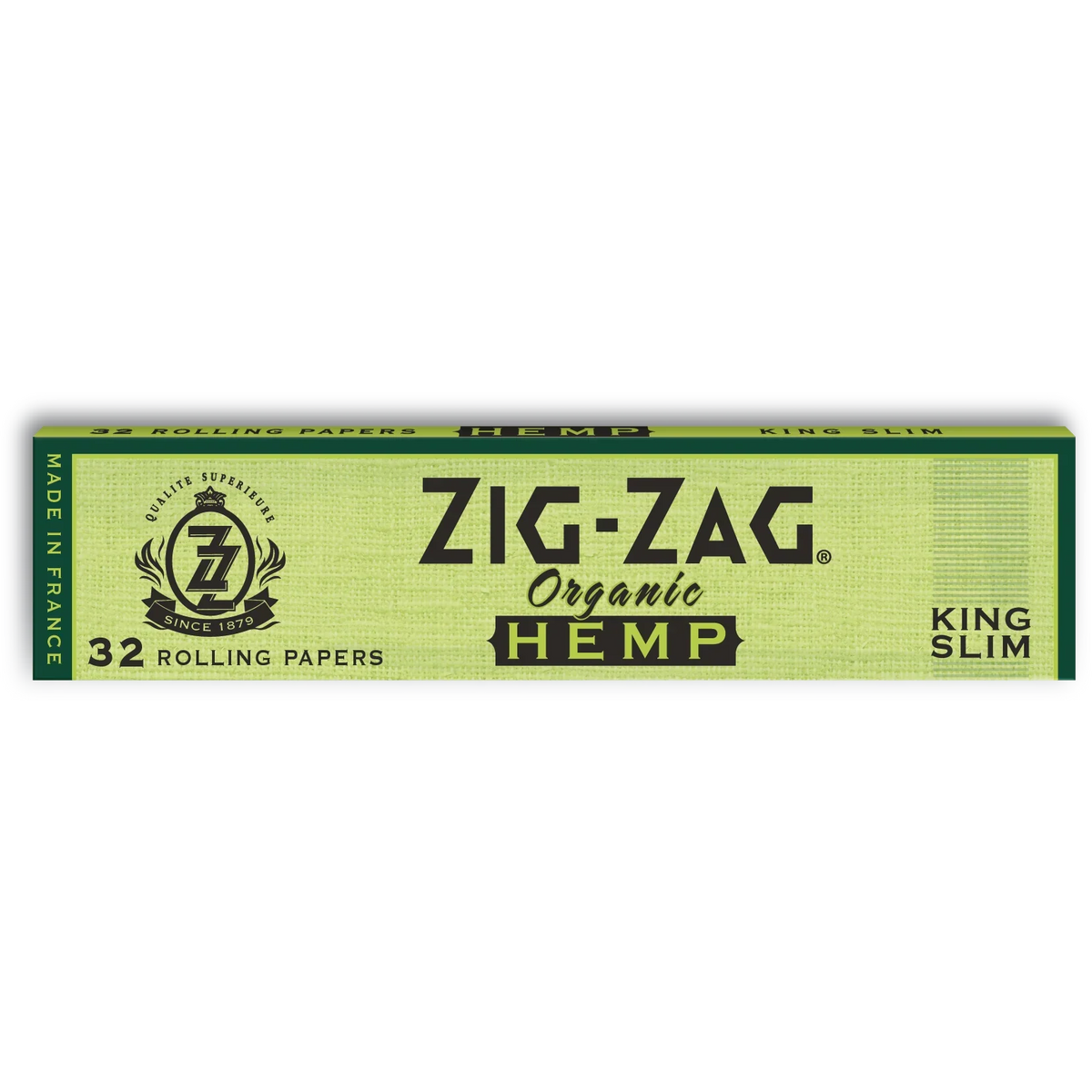 Zig-Zag Organic Hemp Papers King Slim