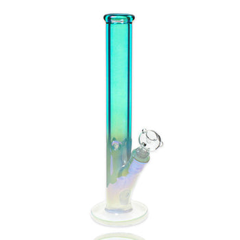 Plain Jane Glass - Bong droit diffus Aqua 16"