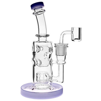 Plain Jane Glass - 8" Swiss Straight Rig