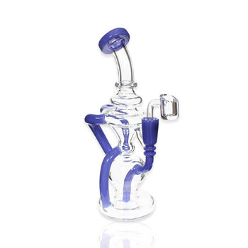 Plain Jane Glass 9" Trophy Recycler Rig