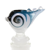 Pointed Swirl Wig Wag Bowl - 14mm Male