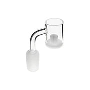 90° Domeless Banger w/ Opaque Bottom Thermal Core - Flat Male - 19mm