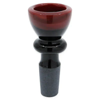 14mm Duo-Tone Black Glass Slide