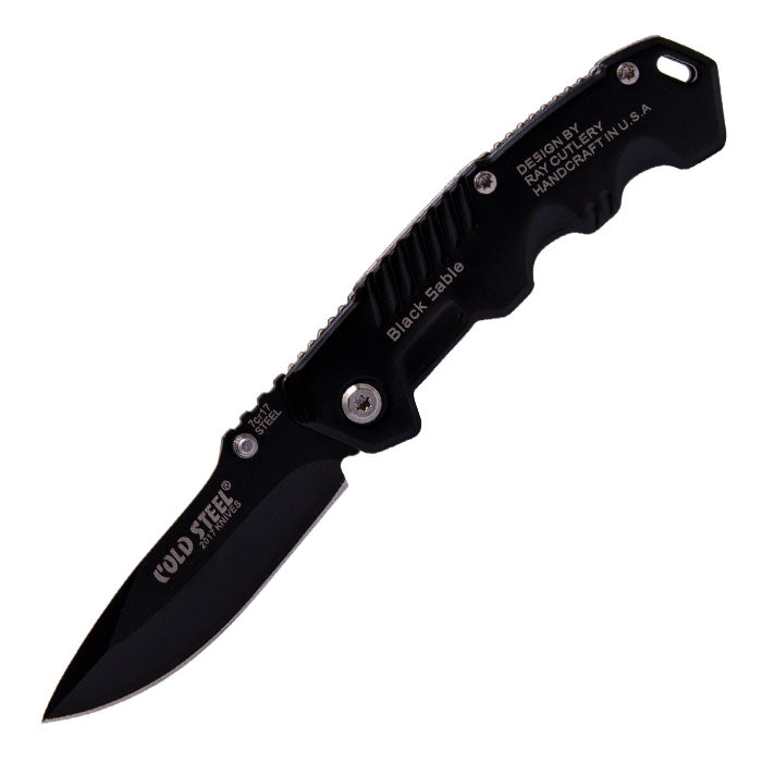 6" Blackout Obsidian Blade Folding Knife