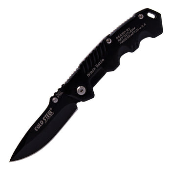 6" Blackout Obsidian Blade Folding Knife