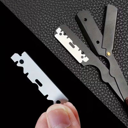 Retro Folding Razor Kit