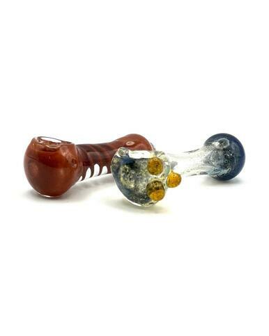 3" Cartel Crimson Flush Spoon Pipe