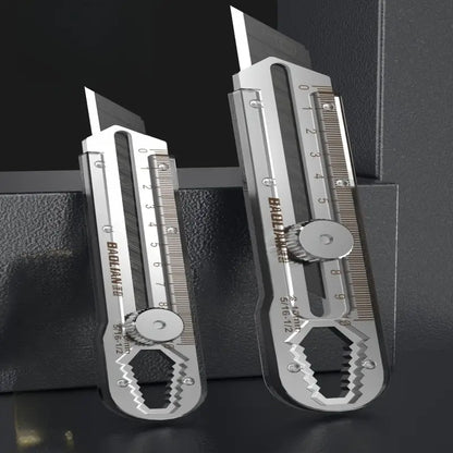 Rubber-Coated Stainless Steel Utility Knife