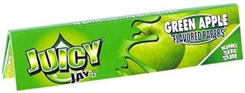 Juicy Jay's King Size Slim Green Apple Flavoured Rolling Papers