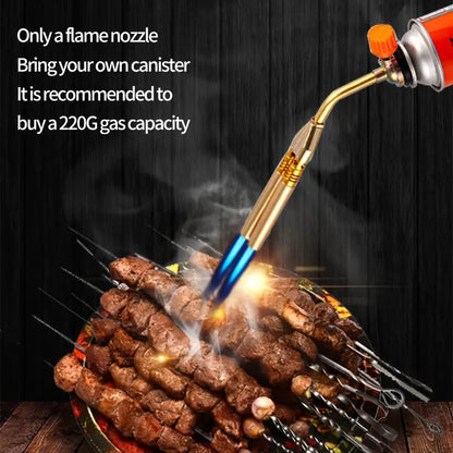 Stainless Steel Dual-Tube Flame Gun Lighter