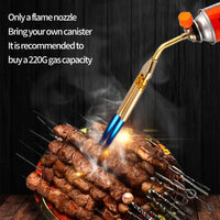 Stainless Steel Dual-Tube Flame Gun Lighter