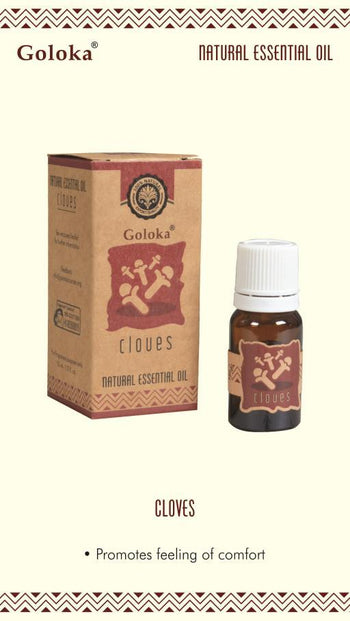 Goloka - Clove Natural & Undiluted Essential Oil 10ml