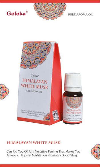 Goloka - 10ml Himalayan White Musk Aroma Oil