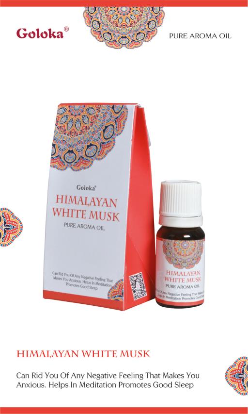 Goloka - 10ml Himalayan White Musk Aroma Oil