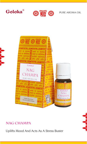 Goloka - 10ml Nag Champa Aroma Oil