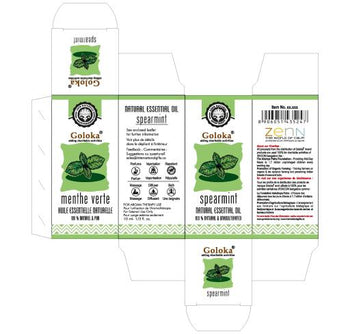 Goloka - Spearmint Natural & Undiluted Essential Oil 10ml