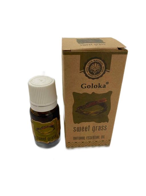 Goloka - Sweet Grass Natural & Undiluted Essential Oil 10ml