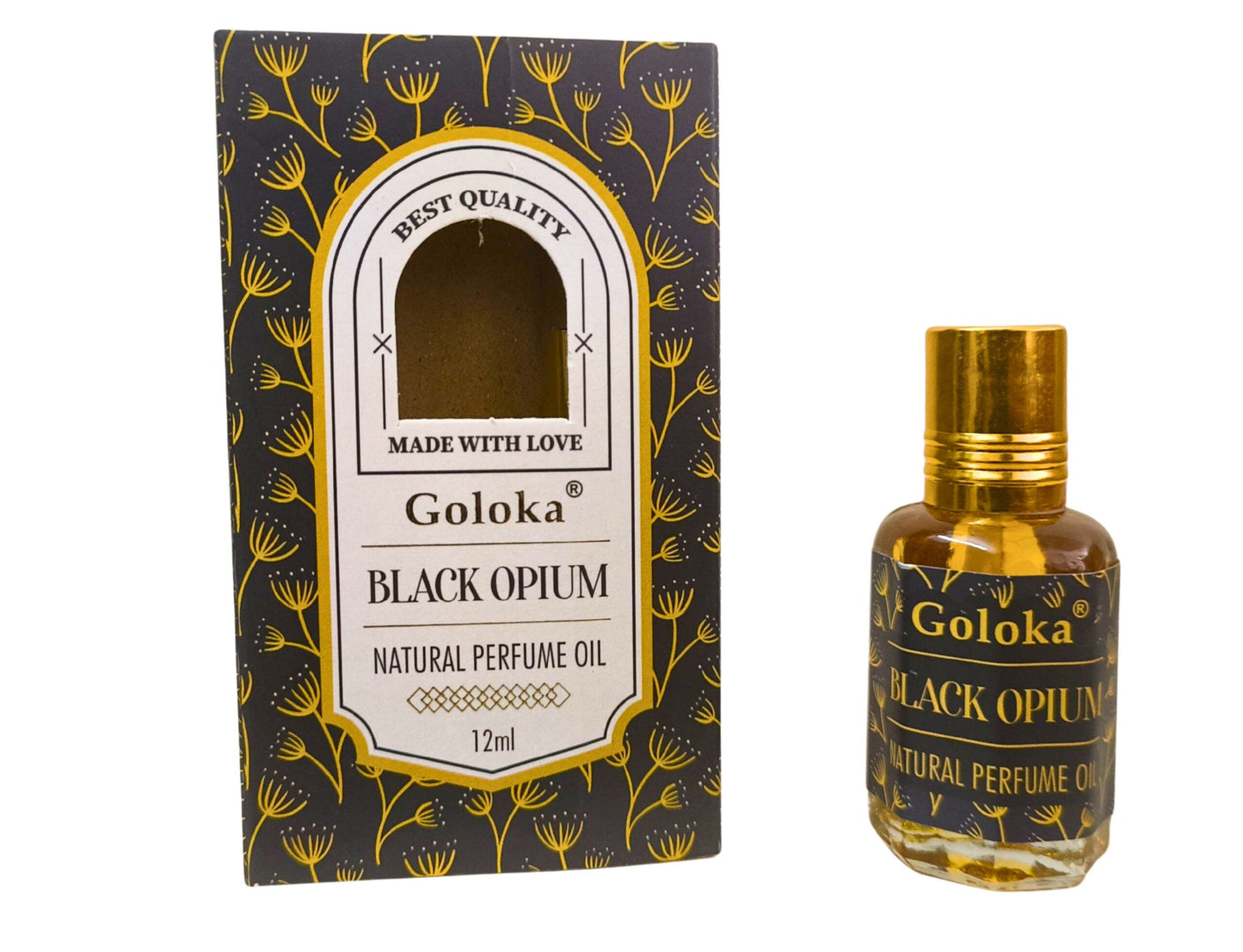 Goloka - Black Opium Natural Perfume Oil (Attar) 12ml