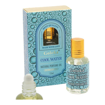 Goloka - Cool Water Natural Perfume Oil (Attar) 12 ml