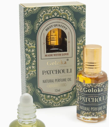 Goloka - Patchouli Natural Perfume Oil (Attar) 12 ml