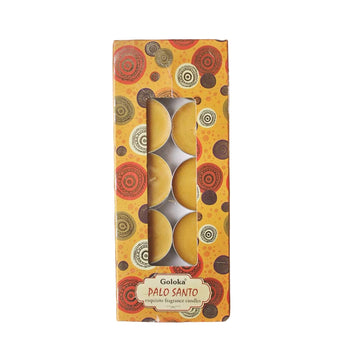 Goloka - Palo Santo 10pk, 11g Tea Light Candle