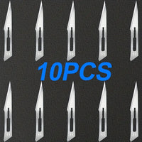 10pcs Carbon Steel No. 11 Special Sharp Blade