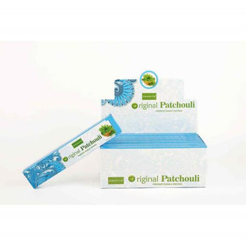 Nandita - Patchouli Incense Natural & Organic Hand-rolled Masala Incense Sticks 15g