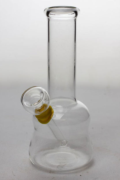 Clear 6" Glass Water Bong