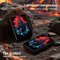 Metal Pirate Ship & Skulls Lighter