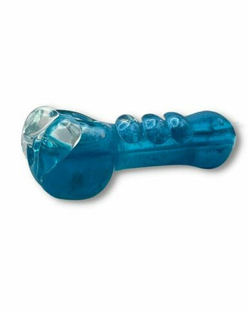 Freezable 4" Grip Glass Hand Pipe