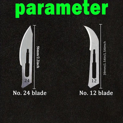 22pcs Carbon Steel Craft Blade Set