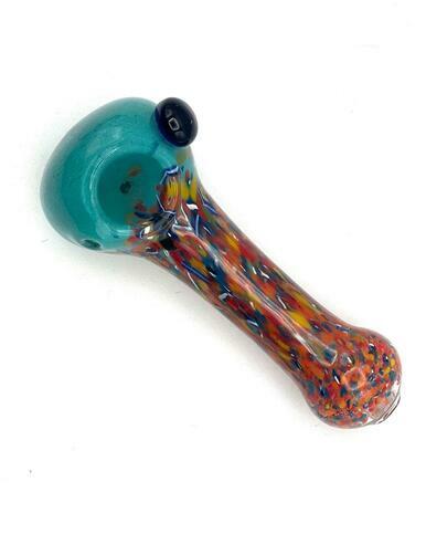 4" Cartel Amber Burn Spoon Pipe