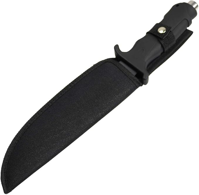 Defender-Xtreme - 13" Black Anodized Fixed Blade Hunting Knife