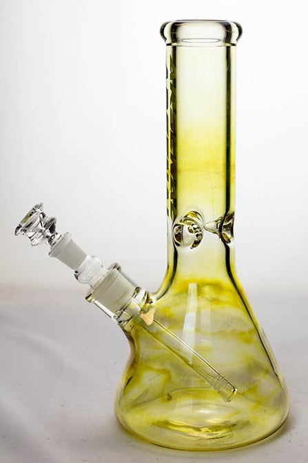 Arsenal 12" 7mm Classic Beaker Fumed Glass Bong