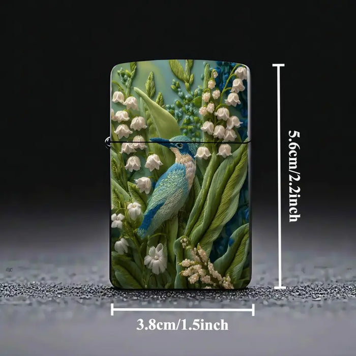 Easter Gift Flip-Top Coal Oil Lighter Replacement Shell