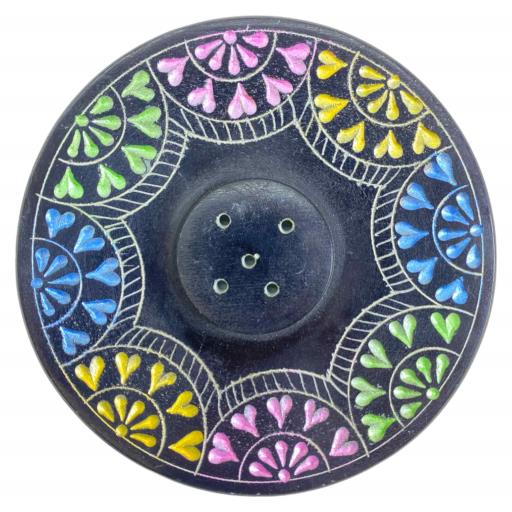 ZenN - Half Circle w/ Hearts Round Ash Catcher