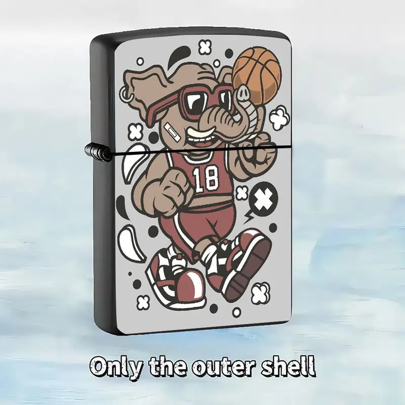 American Street Basketball Theme Lighter Shell (Elephant)