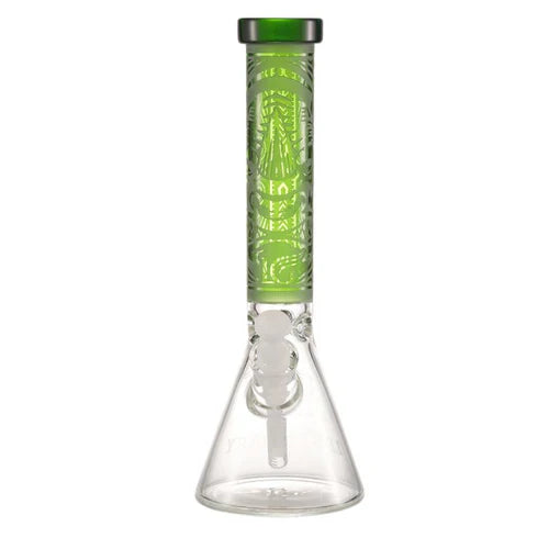 Legendary 14" 7mm Sandblast Beaker Bong