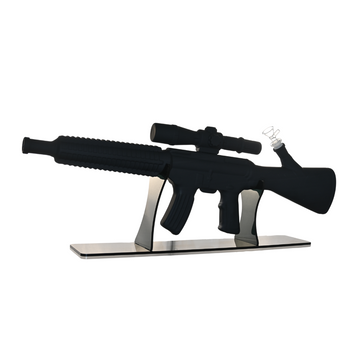 Thunderstrike 24" Frosted Glass Gun Bong