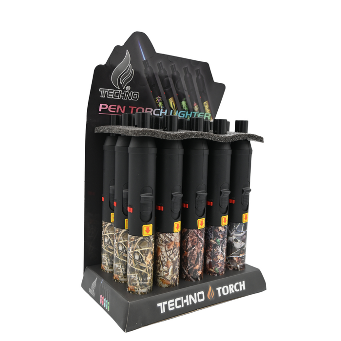 Briquets torches stylo Techno Designer 7,25